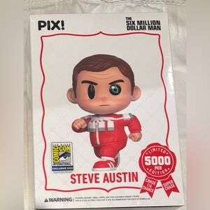 Thrilljoy The Six Million Dollar Man Pix! Steve Austin Collectible Figure